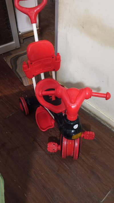 red tricycle
