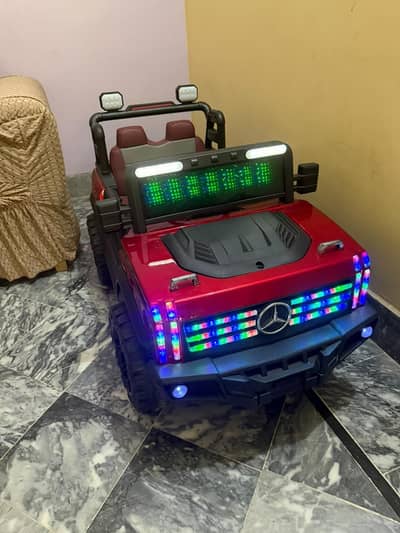 Kids car brand new only two month use