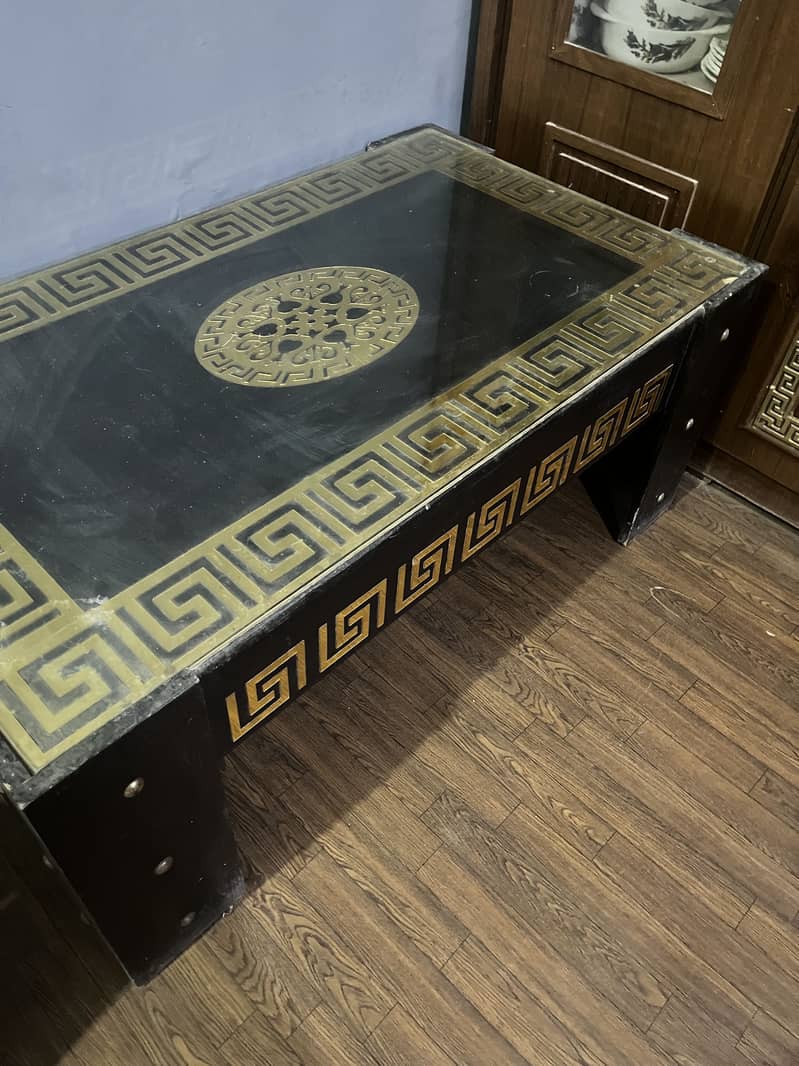 wooden centre table 2