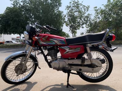 Honda 125 All Punjab nbr 2023 model total original bike