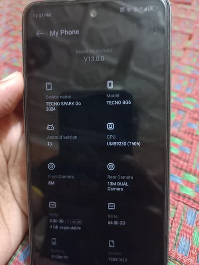 Tecno Spark Go