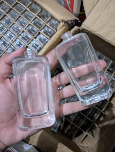 50ml Empty Glass Perfume Bottles for Sale – 140 Pieces