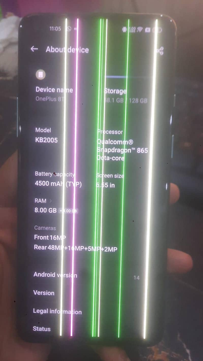 One Plus 8T 0