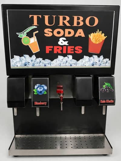 Turbo soda machine-complete setup-Ready for setup