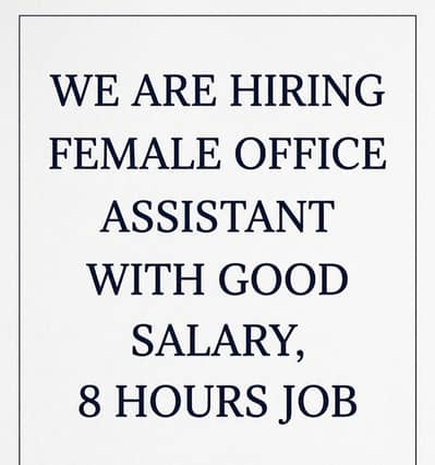 Female Office Assistant