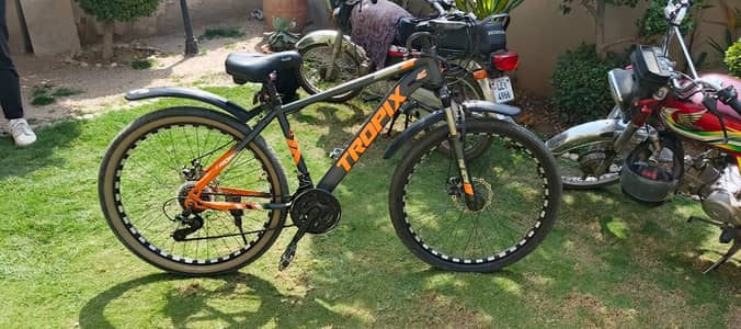 TROPIX 26 Inch MTB , 21 Speed Shimano Gears Dual Disc Brake