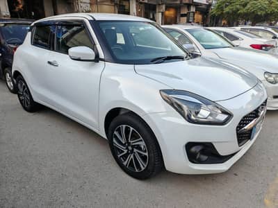 Suzuki Swift GLX 2024 Islamabad number white