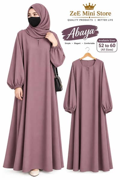 Elegant Abaya Collection for Women  | ZeE Mini Store