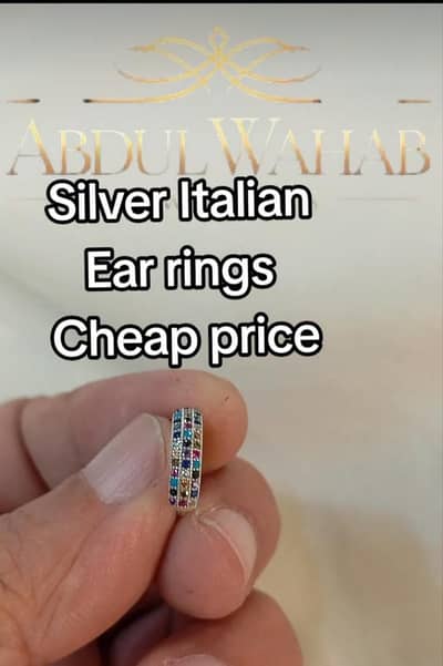 silver errings