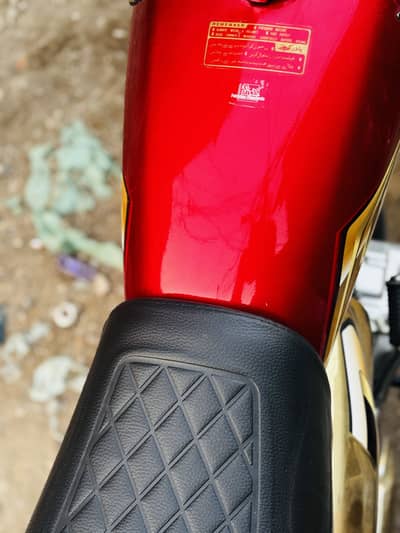 CG 125 self start Gold edition