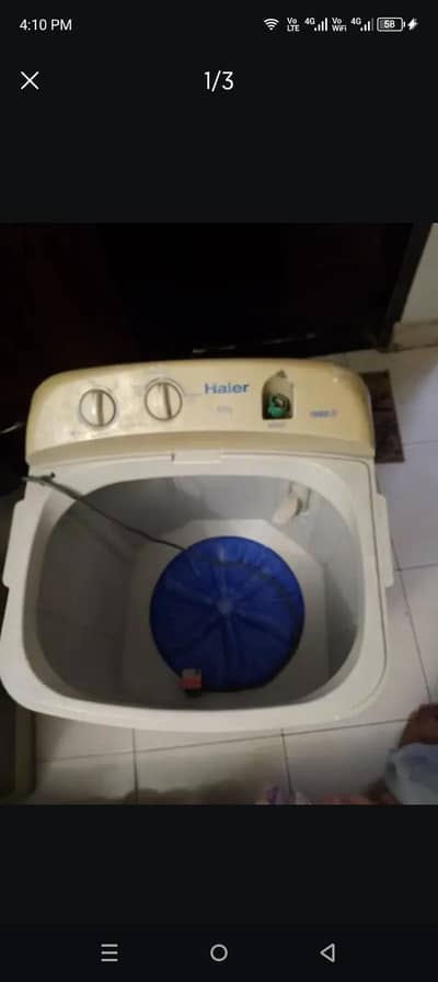 Haier washing machine original condition