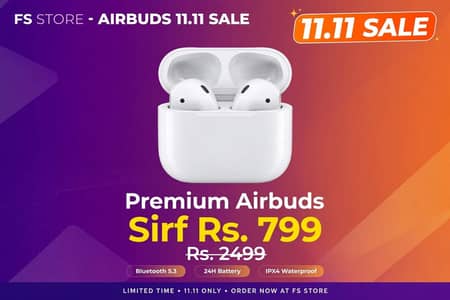 FS STORE  | Premium Airbuds Rs 799