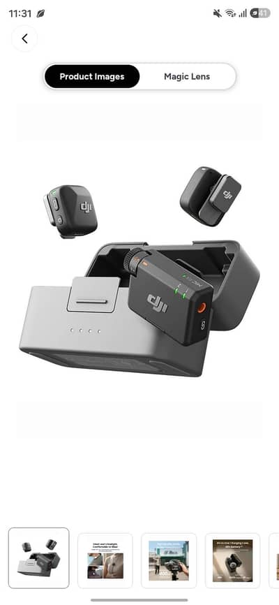 dji mic mini (2 tx + 1rx+ charging case)
