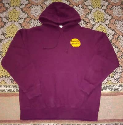 Premium Heavyweight Maroon Hoodie (Pioneers USA Skate/Surf Merch)