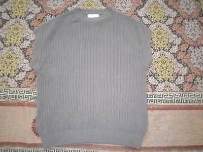 Premium INL Knitted Sweater Vest - Grey/Muted Lavender