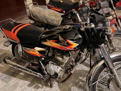 CG-125 2021-2022 model registration 2022 like new