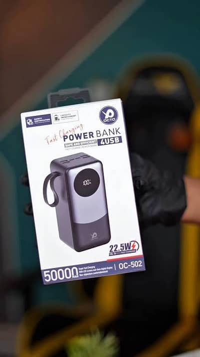 octo power bank  10000 20000 30000 mah available cheap price ma