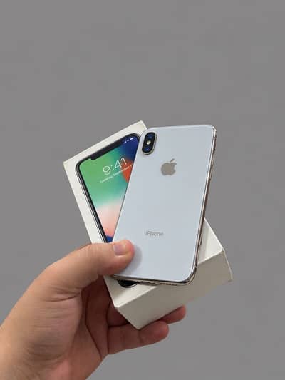 Apple iPhone X with box