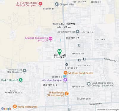 Prime Location 200 Square Yards Residential Plot In Gulshan-e-Shiraz For sale At Good Location