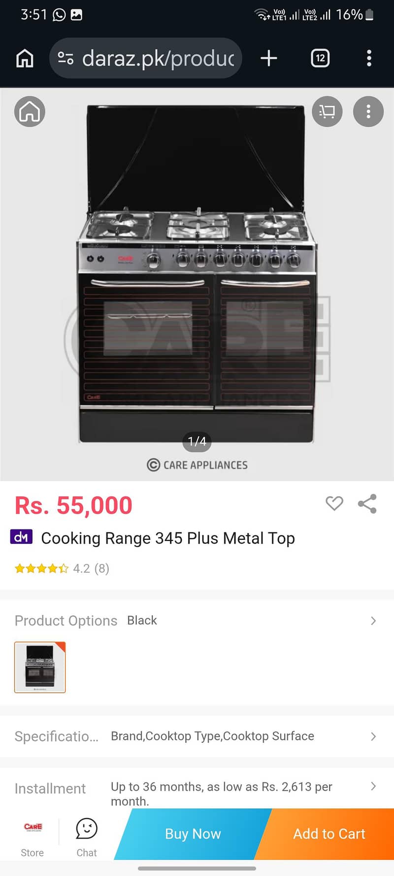 cooking range 2