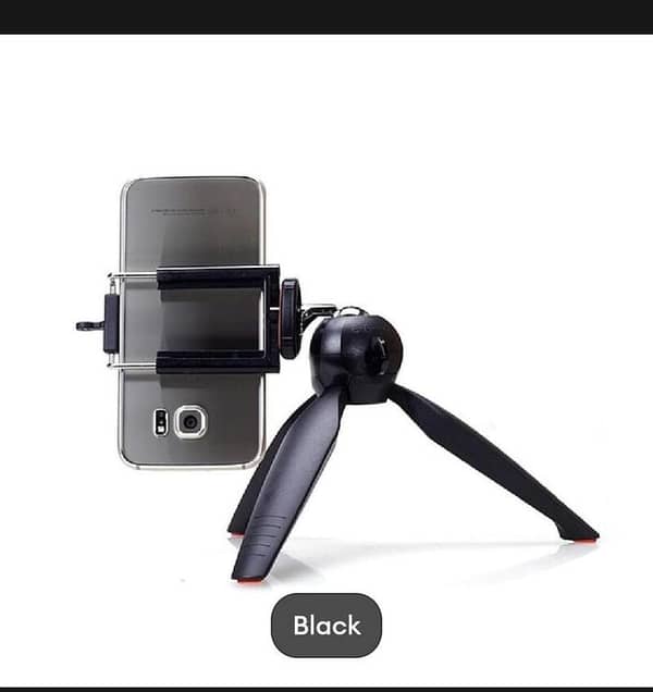 T  Mini Phone Tripod Tabletop Smartphone Mount Clip Holder Stand Ballhead For Phone