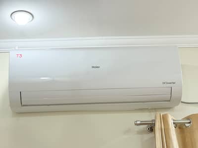 Haier t3 DC inverter, Warranty available.