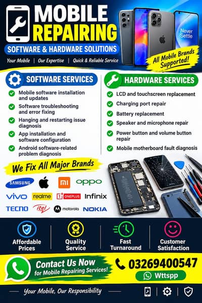 mobile software repairing