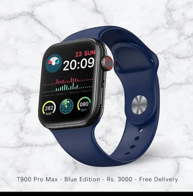 T900 Pro Max - Blue Edition - Bluetooth Calling - RS. 2300