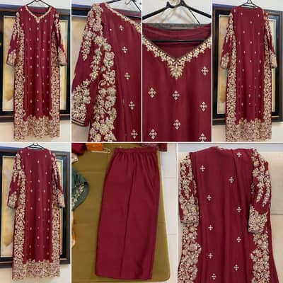 formal wedding heavy suit 3piece