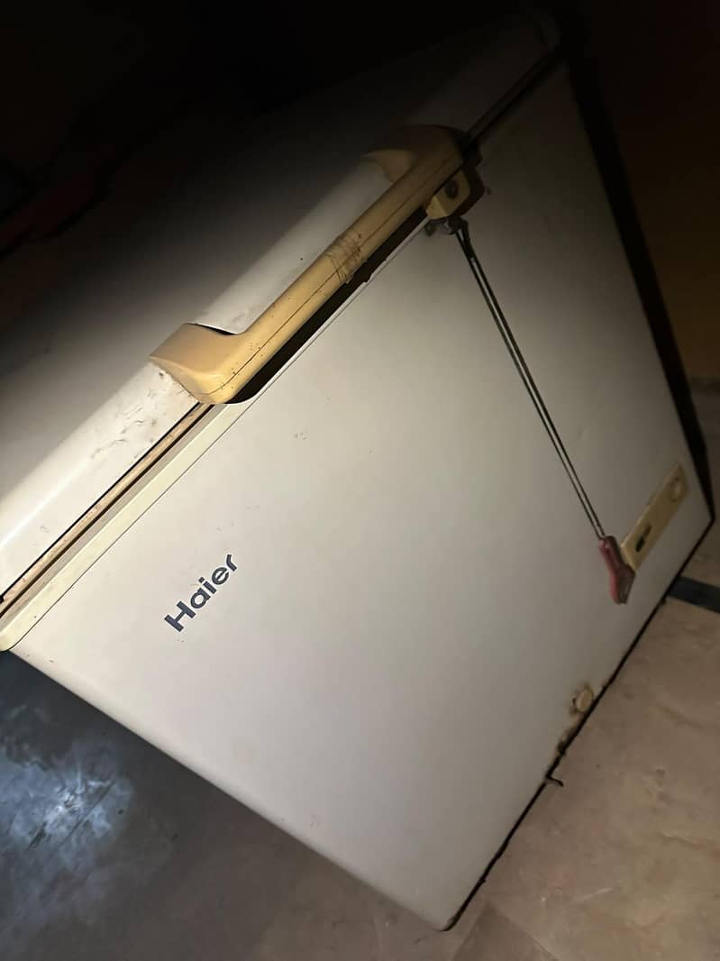 Haier deep freezer 0