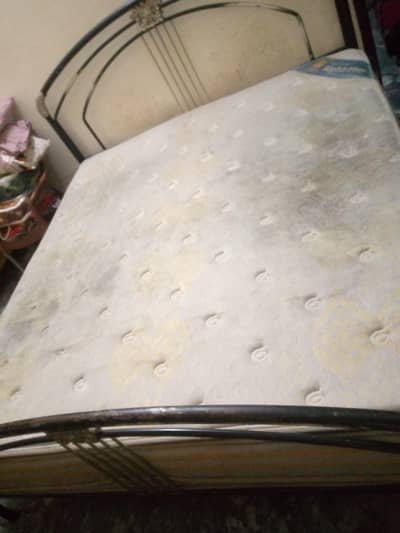 iron bed