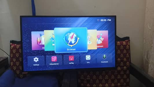 39" inches LED TV SMART Original Changhaon Ruba 0343-2364850