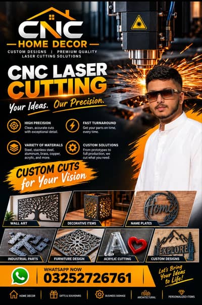 CNC laser cutting