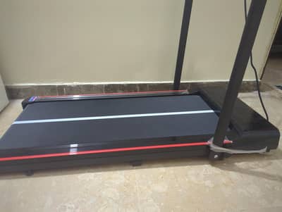 Running folding machine