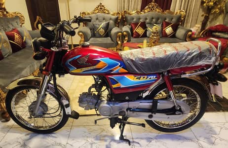 Brand New Honda CD 70 10/10 Condition