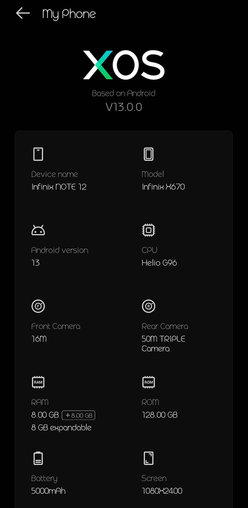 Infinix Note 12 6