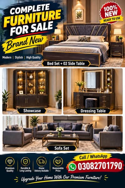 Complete furniture for sale