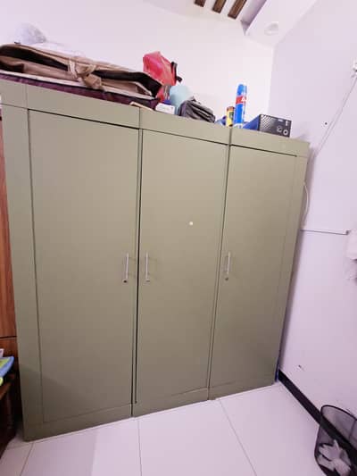 pure wood 3 door cupboard Almari