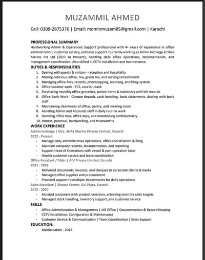 job neeed