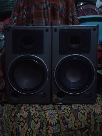 Sony R1 book shelf sapeaker quality bass sound garhi sahu pull k pass
