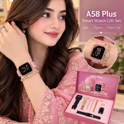 A58 Plus Watch gift set for women luxury watch, bracelet