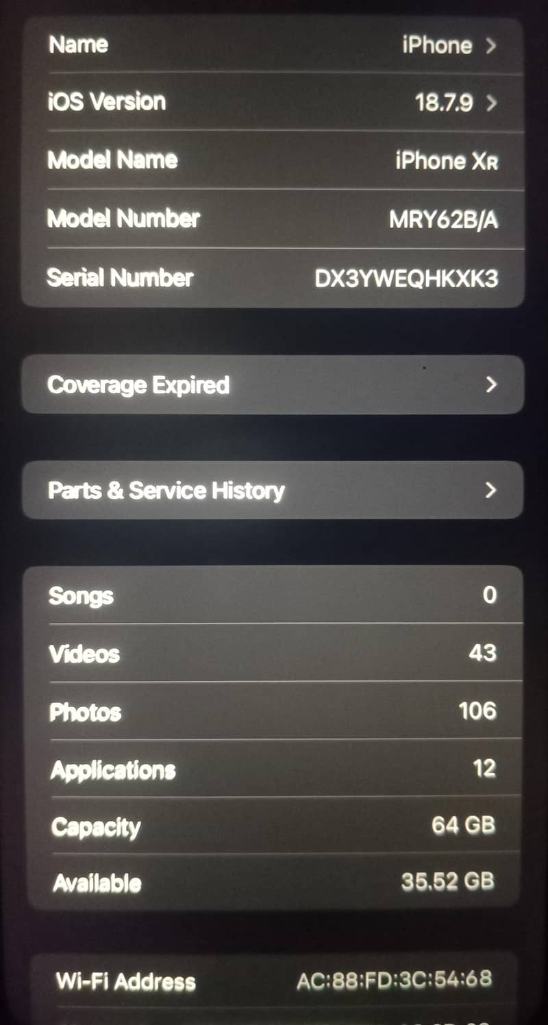 Apple iPhone XR 3