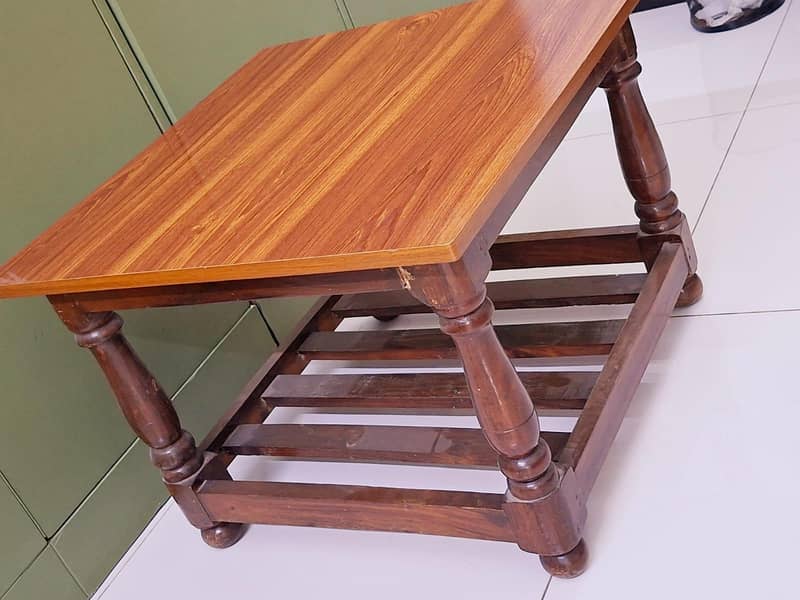 small wooden table 0