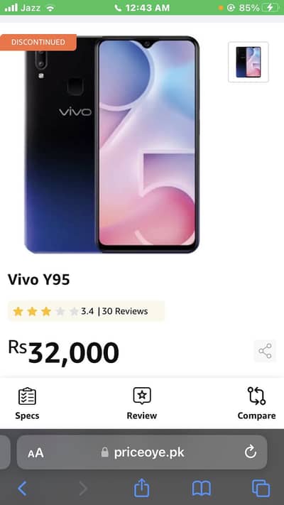 Vivo Y95