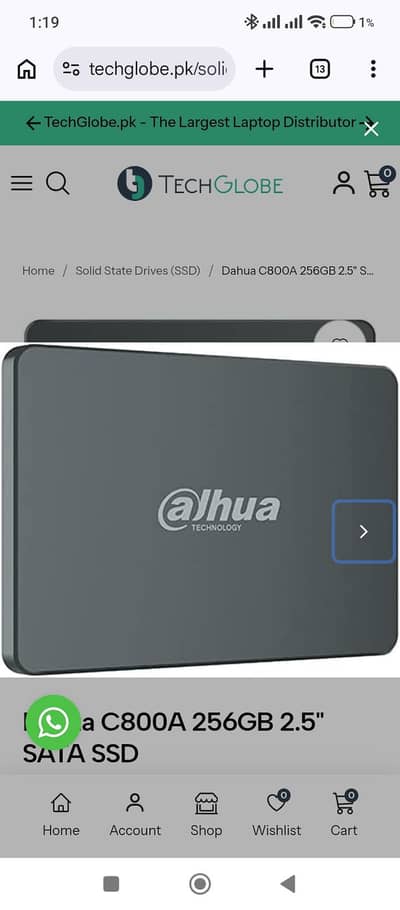 SSD 256GB HARD