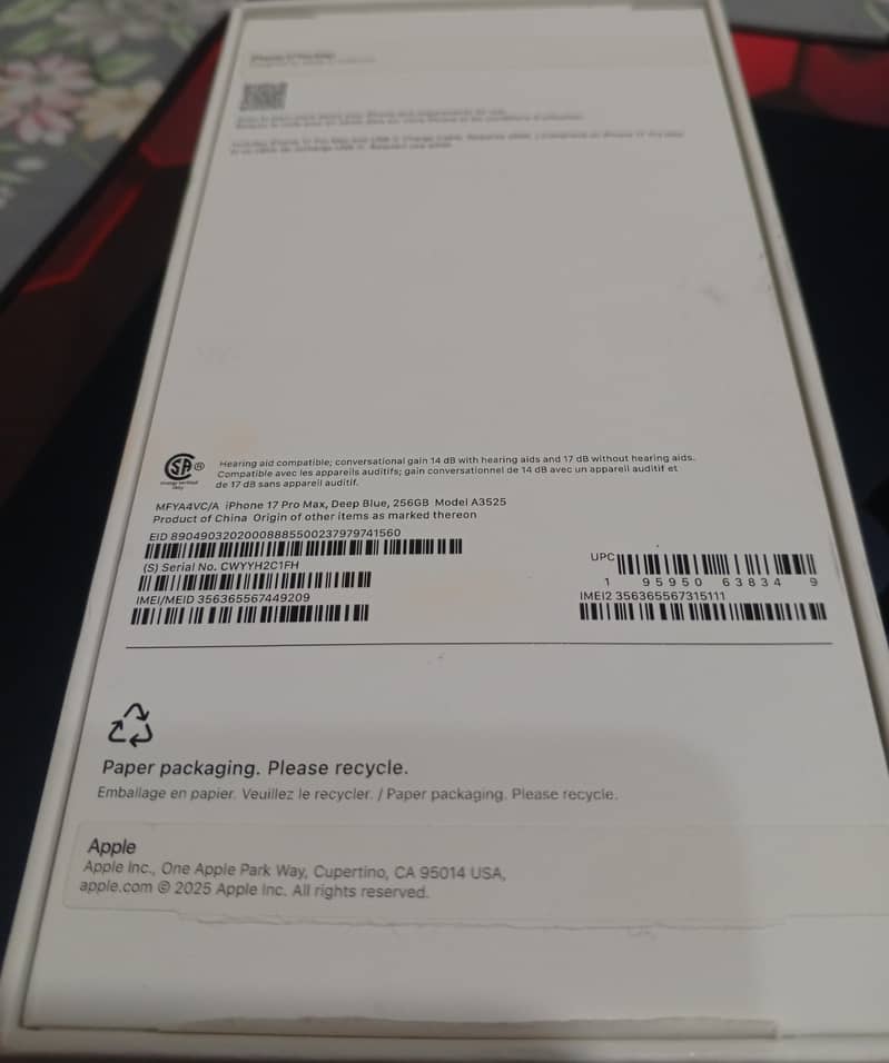 Apple iPhone 17 Pro Max 2