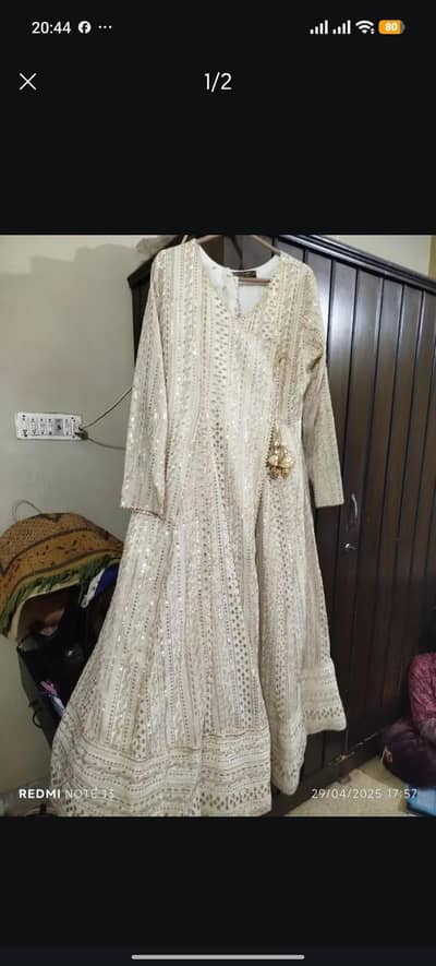 3pcs chiffon maxi dress