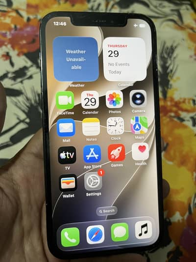 iPhone 12 Pro 256gb pta approve mobile for sale only set