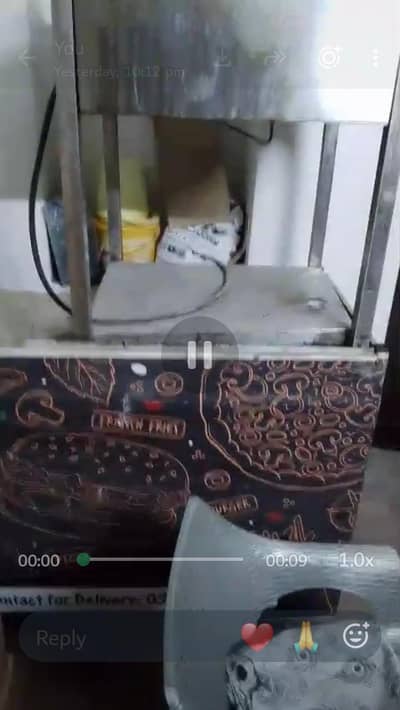 hot plate shwarma nd counter