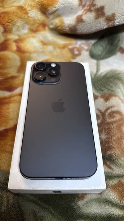 Iphone 16 Pro Max 256gb JV with box